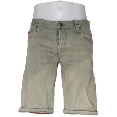 Denim shorts (Groen) van Superdry Vintage Katoen
