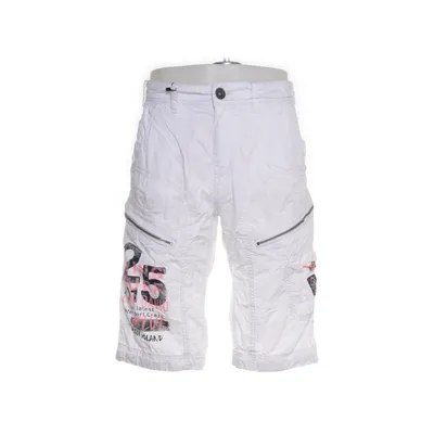 Korte broek (Wit, Meerkleurig) van Camp David Katoen