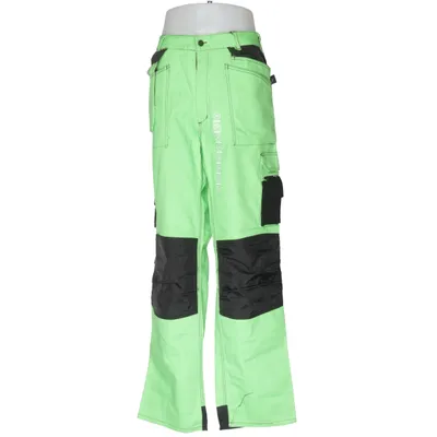 Pantalon de travail (Vert, Noir) de Bluewear Coton