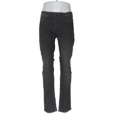 Jeans (Svart) från Smog Bomull, Elastan