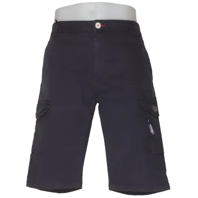 Cargo shorts (Blue) from Performance Cotton, Elastane