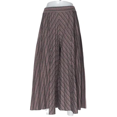 Palazzobyxor (Brun, Svart, Flerfärgad) från Dixie Elastan, Metallfiber, Polyester