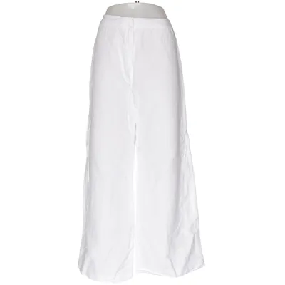Palazzo pants (White) from H&M Premium Quality Linen, Viscose