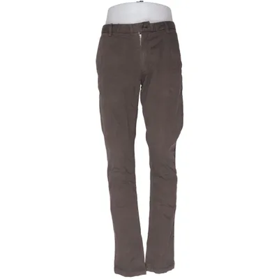 Chinos (Brown) from Gagliardi Cotton, Elastane