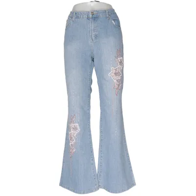 Jeans (Blå) fra JP Bomuld, Elastan