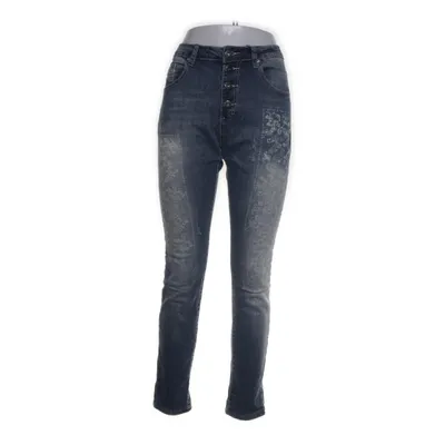 Jeans (Blå, Hvid) fra Place du Jour Bomuld, Elastan