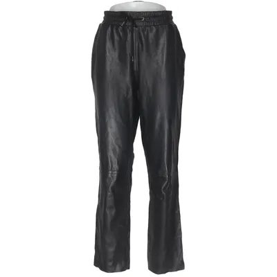 Pantalon (Noir) de Notes du Nord Cuir, Polyester