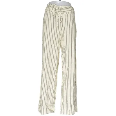 Palazzo pants (Beige, Black) from Princess Polly Linen, Viscose