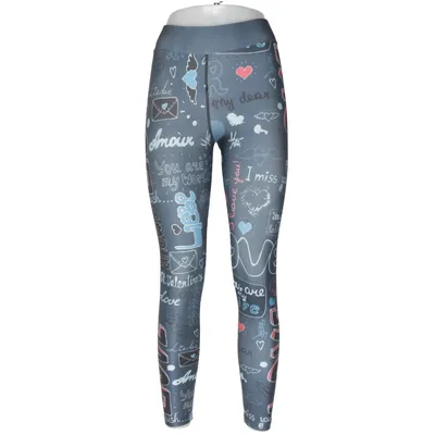 Collants de sport (Noir, Multicolore) de Sport Performance Élasthane, Polyester