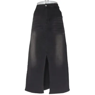 Spijkerrok (Zwart) van Shein Curve Katoen, Elastaan, Polyester, Viscose