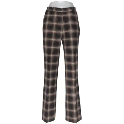 Stoffhose (Schwarz, Beige, Mehrfarbig) von Westerlind Design Birgitta Elasthan, Polyester, Wolle