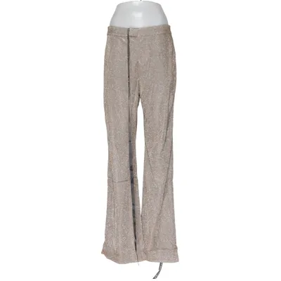Broek (Goud) van SLA the Label Elastaan, Polyester