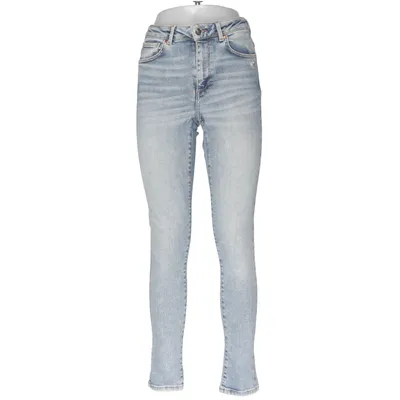 Jean (Bleu) de Never Denim Coton, Élasthane, Polyester