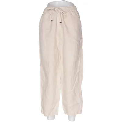 Bukser (Beige) fra Mango Bomuld, Linned, Polyester