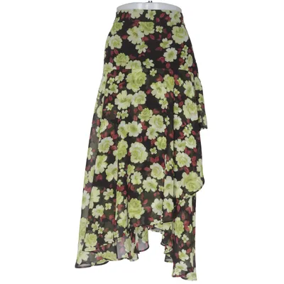 Maxi nederdel (Sort, Flerfarvet) fra Soaked in Luxury Polyester