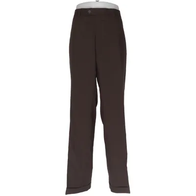 Kostuumbroek (Bruin) van Mario Barutti Elastaan, Polyester, Viscose