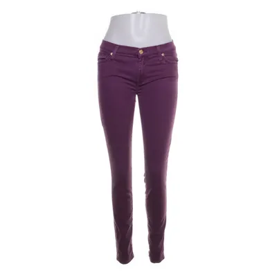 Spijkerbroek (Lila) van 7 for All Mankind Katoen, Elastaan, Lyocell, Polyester