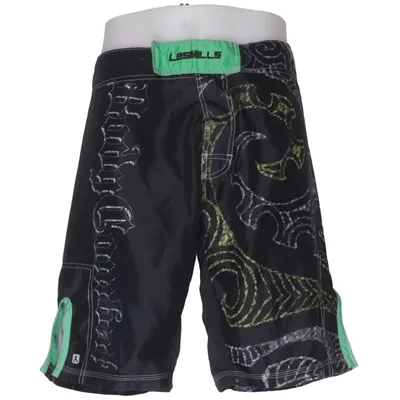 Short de sport (Noir, Vert) de LesMills