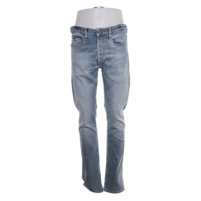 Jeans (Blue) from Denham Cotton, Elastane, Polyester, Leather