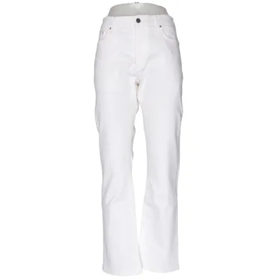 Jeans (Hvid) fra Marks & Spencer Autograph Bomuld, Elastan