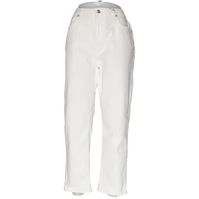 Jeans (Vit) från NA-KD Bomull, Elastan