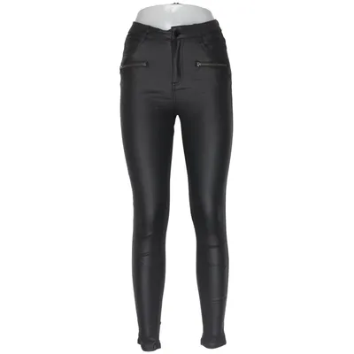 Pantalon (Noir) de Estee Brown Coton, Élasthane, Polyester