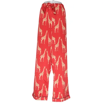 Pyjama broek (Rood, Bruin) van Chelsea Peers Elastaan, Gerecycled polyester