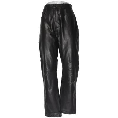Leather pants (Black) from Molltan Leather, Polyester