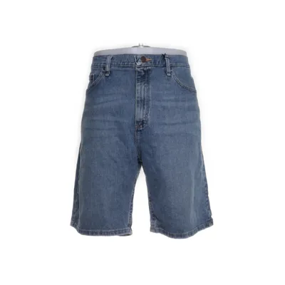 Denim shorts (Blauw) van Wrangler Katoen, Elastaan