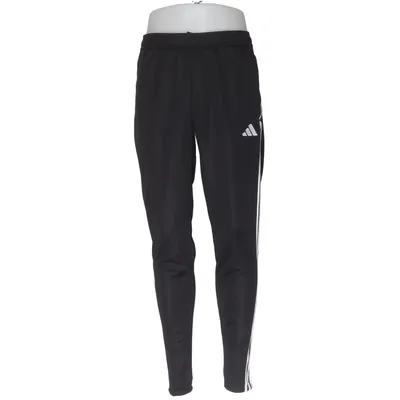 Pantalon de survêtement (Noir, Blanc) de Adidas Élasthane, Polyester recyclé