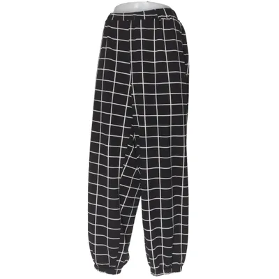 Byxor (Svart, Vit) från Shein Curve Elastan, Polyester