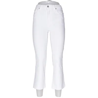 Jean (Blanc) de Frame Coton, Élasthane, Viscose