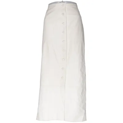 Leren rok (Wit) van Acne Studios