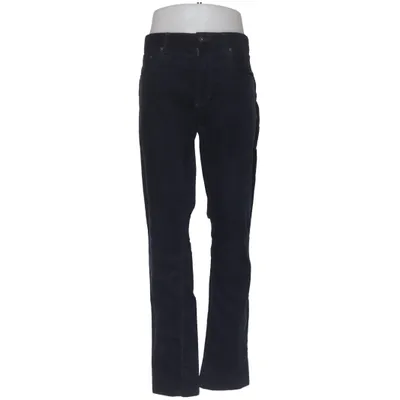 Corduroy pants (Blue) from Bowery Cotton, Elastane