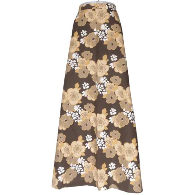 Maxi nederdel (Brun, Beige, Hvid) fra Barker Textiles