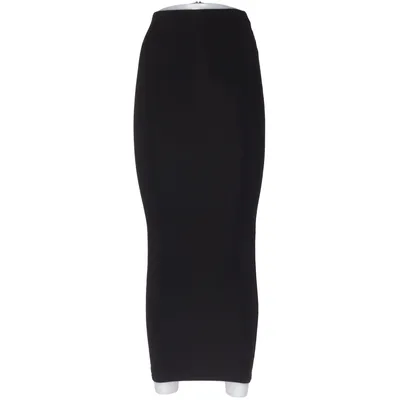 Maternity skirt (Black) from Naked Wardrobe Elastane, Viscose
