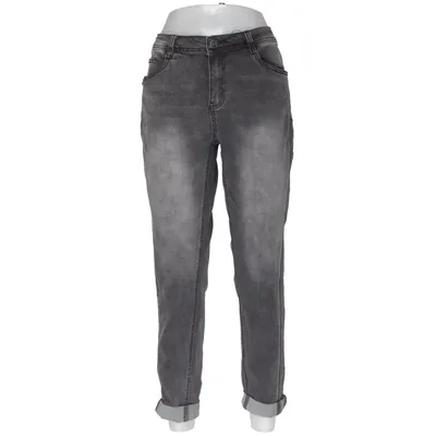 Jeans (Gray) from Via Cortesa Cotton, Elastane, Polyester