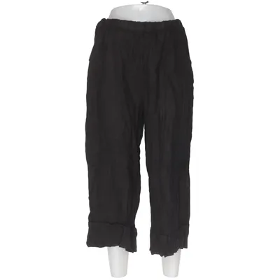 Culottes (Zwart) van Made in italy Linnen
