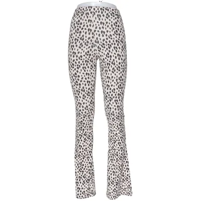 Bukser (Beige, Sort) fra Amanda Uprichard Elastan, Polyester