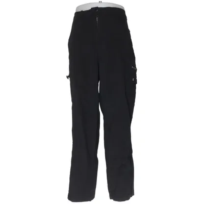 Pantalon cargo (Noir) de Bonprix Coton, Élasthane