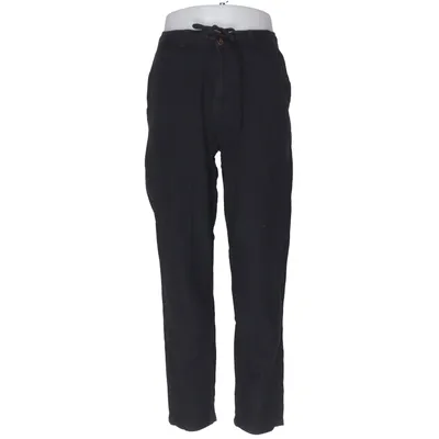 Chino (Noir) de Selected Homme Élasthane, Lin, Coton biologique