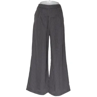 Palazzo pants (Gray, White) from Cider Elastane, Polyester