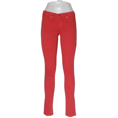 Jean (Rouge) de Saks Fifth Avenue Coton, Élasthane