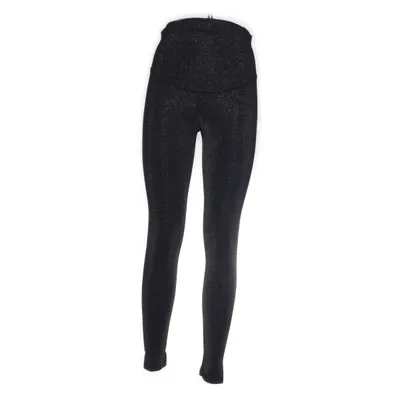 Leggings de grossesse (Noir, Argent) de H&M Mama Élasthane, Fibre métallique, Polyamide