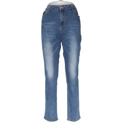 Jeans (Blue) from Miss RJ Cotton, Elastane, Polyester