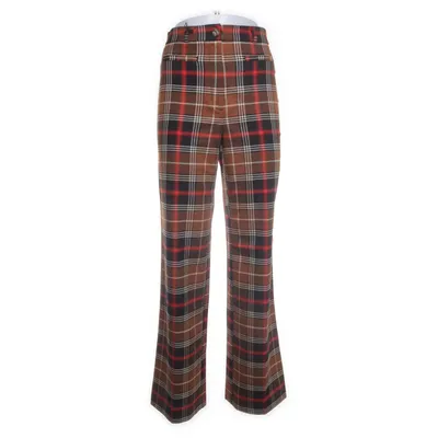 Pants (Brown, Multicolored) from Monki Viscose, Elastane, Polyester
