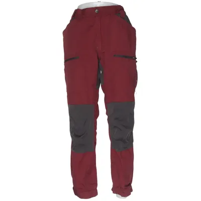 Outdoor pants (Red, Gray) from High Mountain Cotton, Elastane, Polyamide, Polyester