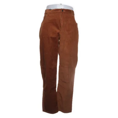 Corduroy broek (Bruin) van Duty Free Katoen