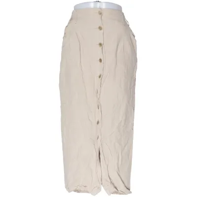 Maxi nederdel (Beige) fra She Linned, Viscose