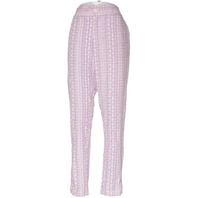 Bukser (Lilla, Beige) fra Hunkon Polyester, Viscose
